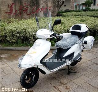 60v带边箱两轮电动巡逻车